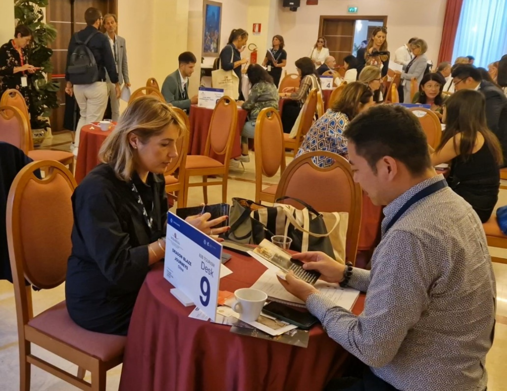 Gli incontri one-to-one a Mirabilia Tourism, con la partecipazione del Consorzio Grado Turismo e l’Antico Caffè San Marco di Trieste.